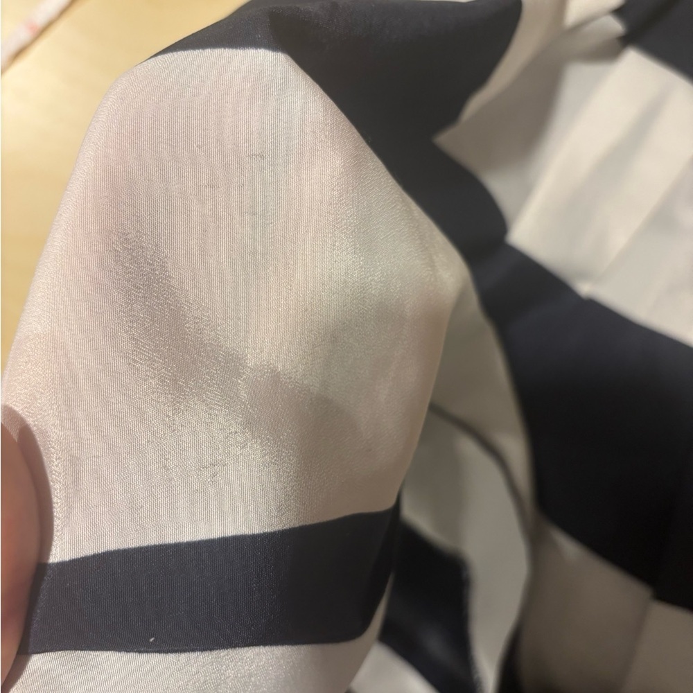 J. Crew White and Blue Skirt (US 2) - Picture 12 of 12